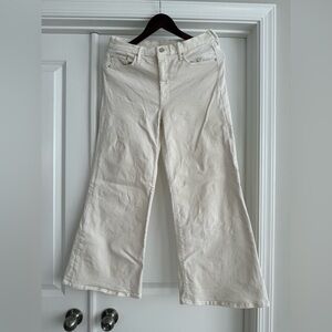 Mother Roller Ankle Women's Jeans - Cream Puff